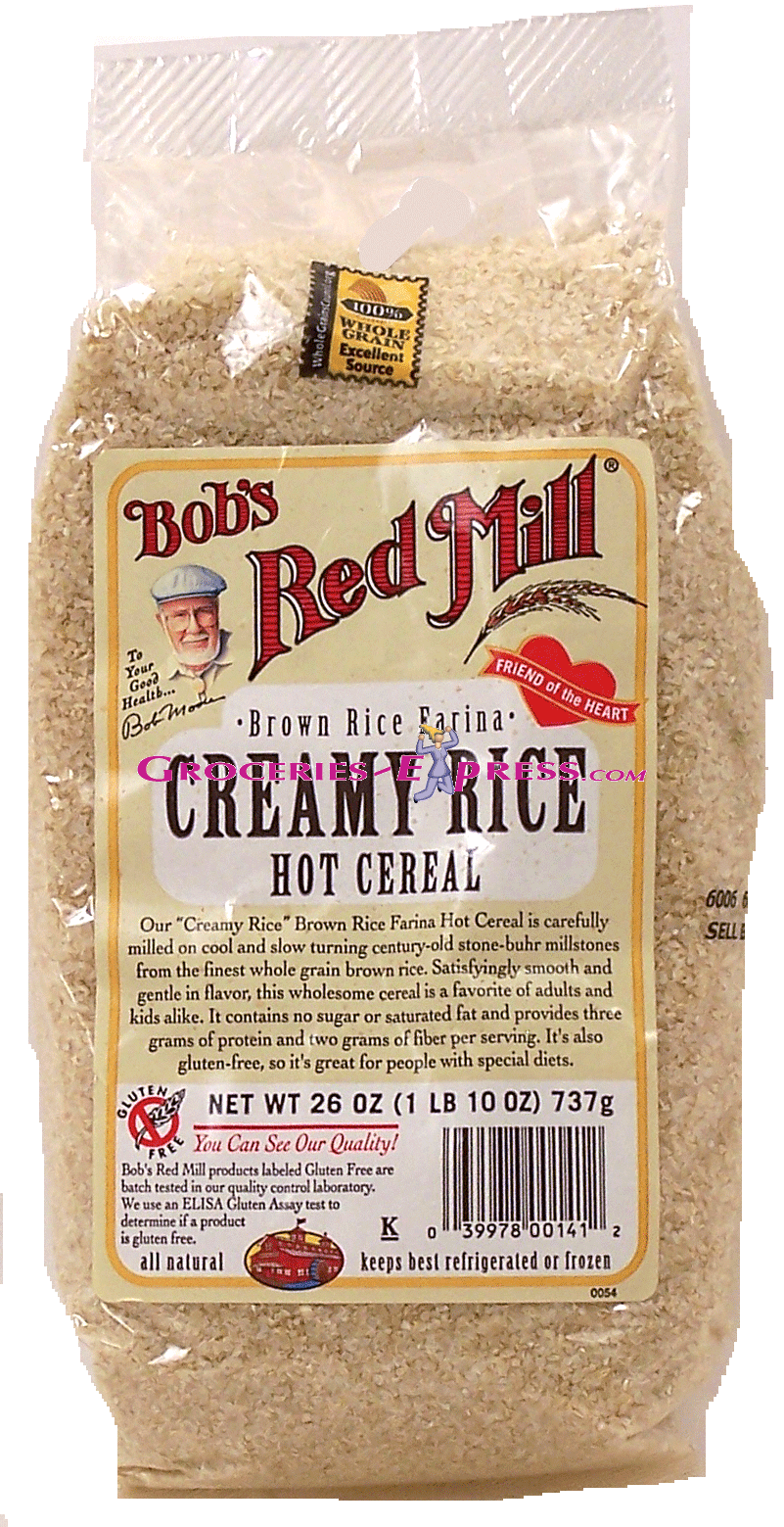 Bob's Red Mill  brown rice farina creamy rice hot cereal Full-Size Picture